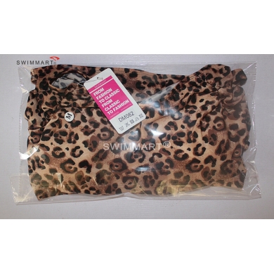 Nylon Lycra Fabric Excellent Quality Sexy Puckering - Shoulders Leopard Push up Brazilian Bikini