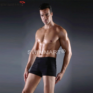 Classic Design Elastic Band adjustable ties Plus size men's Swimsuit