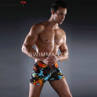 Most Popular Model Cool Allover-Print Swim trunks Large Male Plus size men Swimsuit Drop shipping