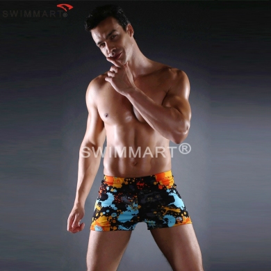 Most Popular Model Cool Allover-Print Swim trunks Large Male Plus size men Swimsuit Drop shipping