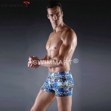 Brand SWIMMART Large men Plus Big size XXXL Sexy men Swimwear