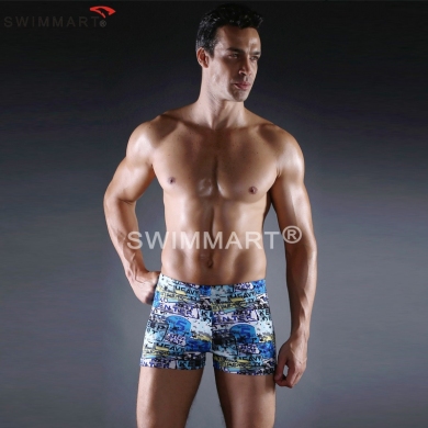 Brand SWIMMART Large men Plus Big size XXXL Sexy men Swimwear