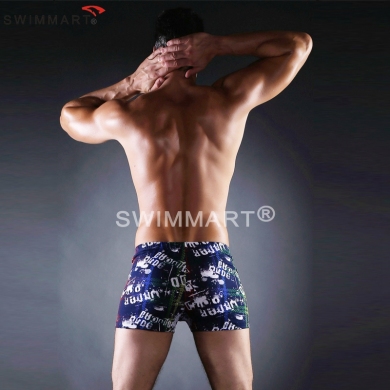 Worldwide Men Favorite Elastic and ties Plus size XXXL Cool men Swimwear trunks