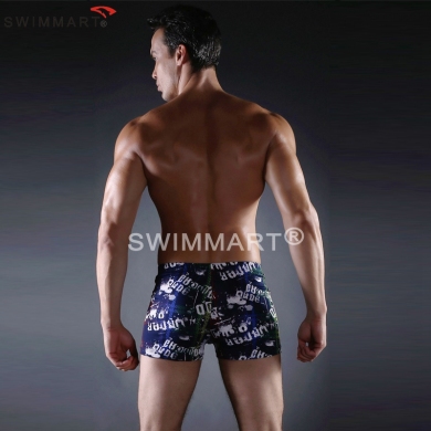 Worldwide Men Favorite Elastic and ties Plus size XXXL Cool men Swimwear trunks