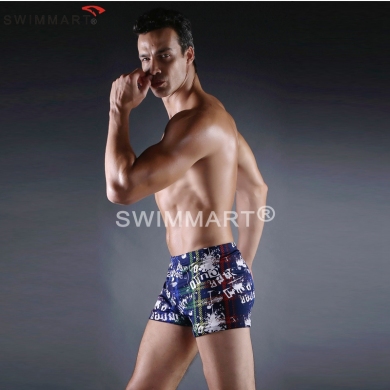 Worldwide Men Favorite Elastic and ties Plus size XXXL Cool men Swimwear trunks