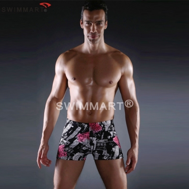 Popular Worldwide Waist Band and ties Big Male Large Plus size Men Swimming trunks