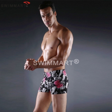 Popular Worldwide Waist Band and ties Big Male Large Plus size Men Swimming trunks