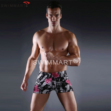 Popular Worldwide Waist Band and ties Big Male Large Plus size Men Swimming trunks