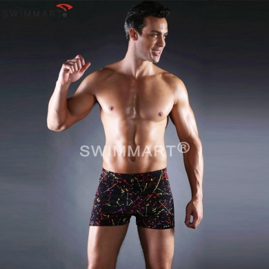 Classic Model Newest Cool Prints Elastic ties Large Men Big size Sexy mens Shorts Swimwear