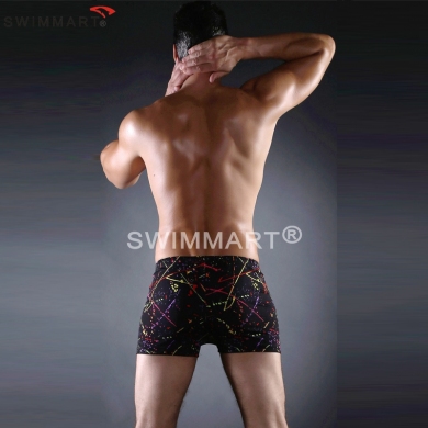 Classic Model Newest Cool Prints Elastic ties Large Men Big size Sexy mens Shorts Swimwear