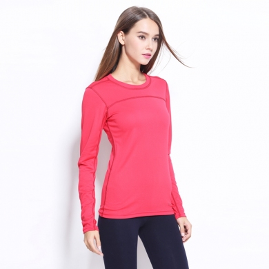 Plus size Female Breathable Quick Dry Long Sleeve Sports T shirts for Women Yoga Running Fitness S -...