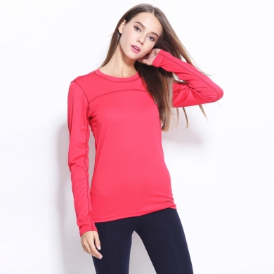 Plus size Female Breathable Quick Dry Long Sleeve Sports T shirts for Women Yoga Running Fitness S - 3XL