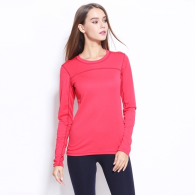 Plus size Female Breathable Quick Dry Long Sleeve Sports T shirts for Women Yoga Running Fitness S - 3XL