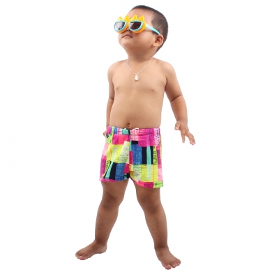 Kids Boy Swimwear Waist tied Children Swimsuit Cute Boys Beachwear Teenage Swimming Trunk Toddler Bathing Suits