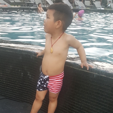 Toddler Swimmming Trunk Kids Boy Swim Shorts Swimsuit Teenage Swimwear Beachwear Child Bathing Suits Dropshipping