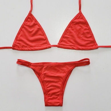 Most Popular String Bikini Brazilian Brazil Swimsuit 2023 Strappy Top Closured Bottom Sexy Lingerie Thong Bikini Set