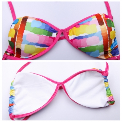 Wholesale Mini Bottom Removable padding Fully Lined Bikini Swimwear