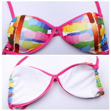 Wholesale Mini Bottom Removable padding Fully Lined Bikini Swimwear